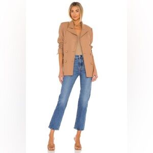 Free People Keep It Sleek Bodysuit in Tan